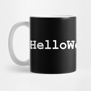 Hello World C++ C plus plus program file Mug